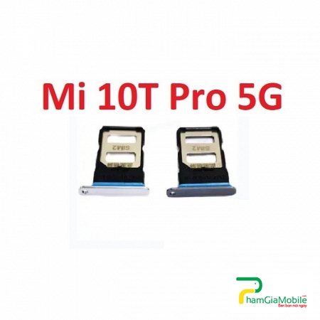 Khay thẻ SIM + Khay thẻ SIM cho Xiaomi Mi 10T Pro 5G